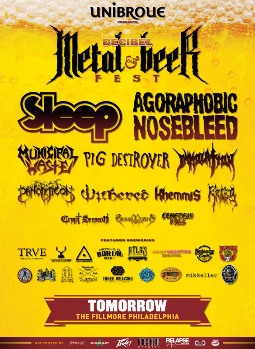 Metal And Beer Fest Begins TOMORROW! Last Chance To Get Tickets