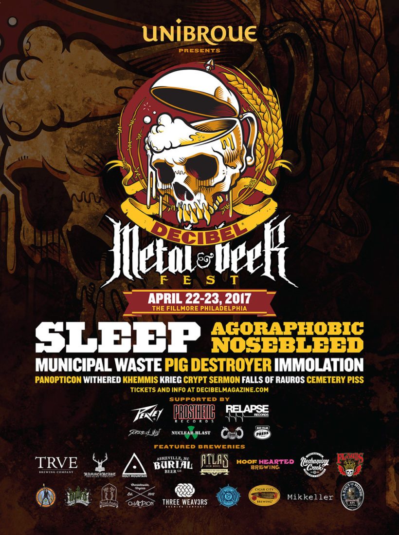 Set Times Announced for Decibel Metal & Beer Fest Decibel Magazine