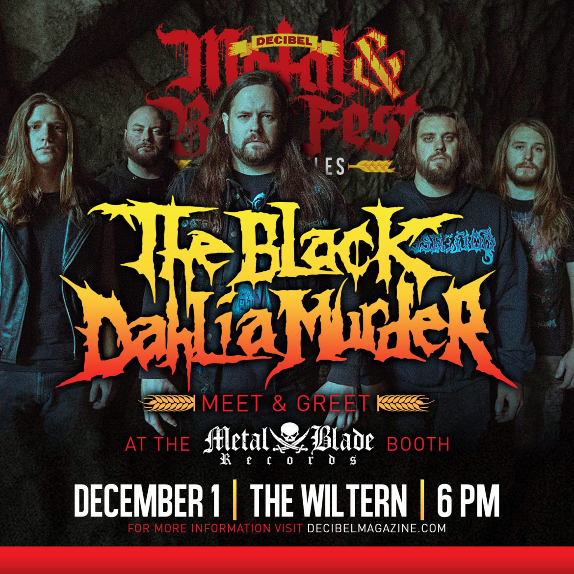 The Black Dahlia Murder Announce Decibel Metal & Beer Fest: Los Angeles ...