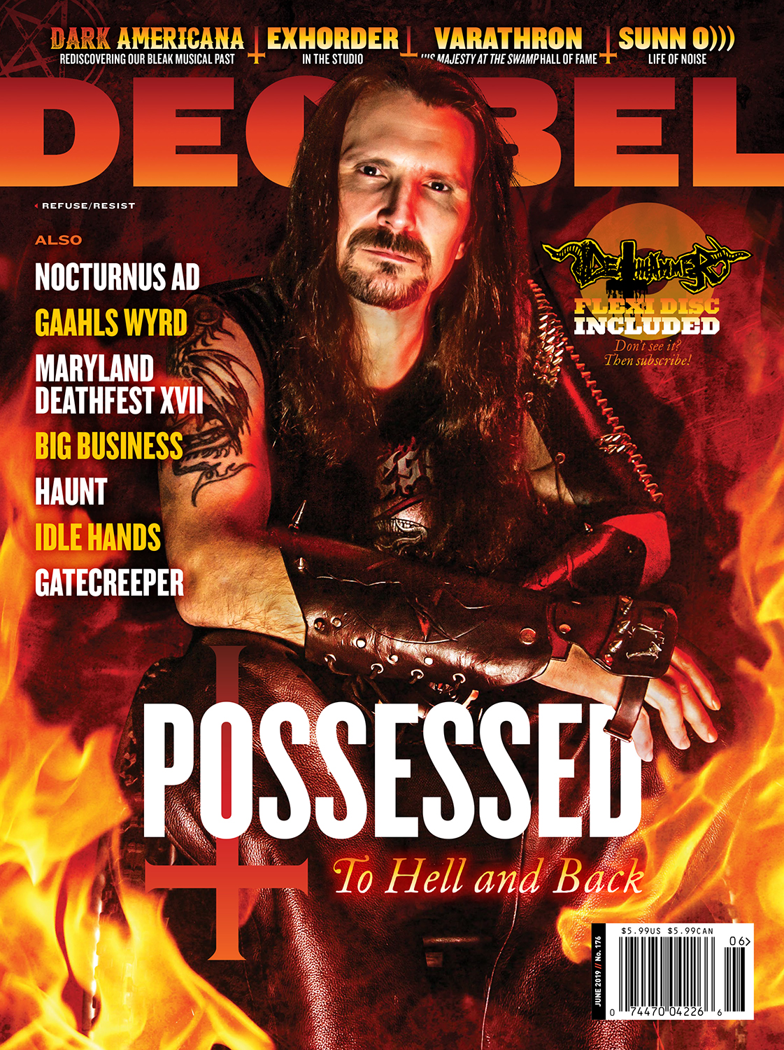 Possessed Dominate the Cover of the June Decibel - Decibel Magazine