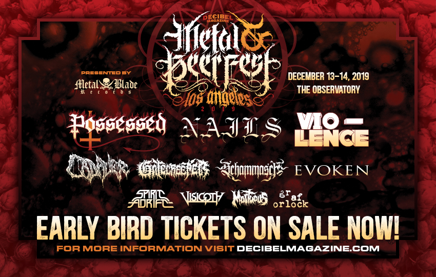 ON SALE NOW! Early Bird Tickets for Decibel Magazine Metal & Beer Fest ...