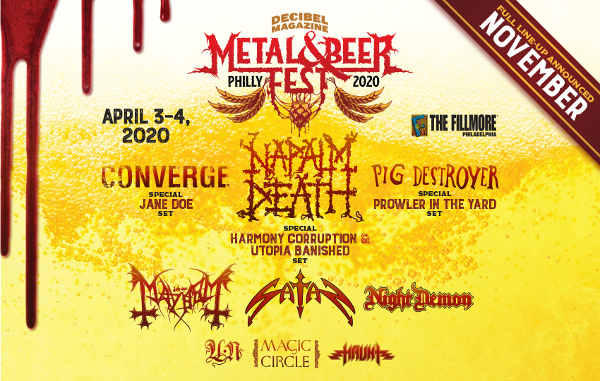 First Round of Bands and Breweries Announced for Decibel Magazine Metal ...