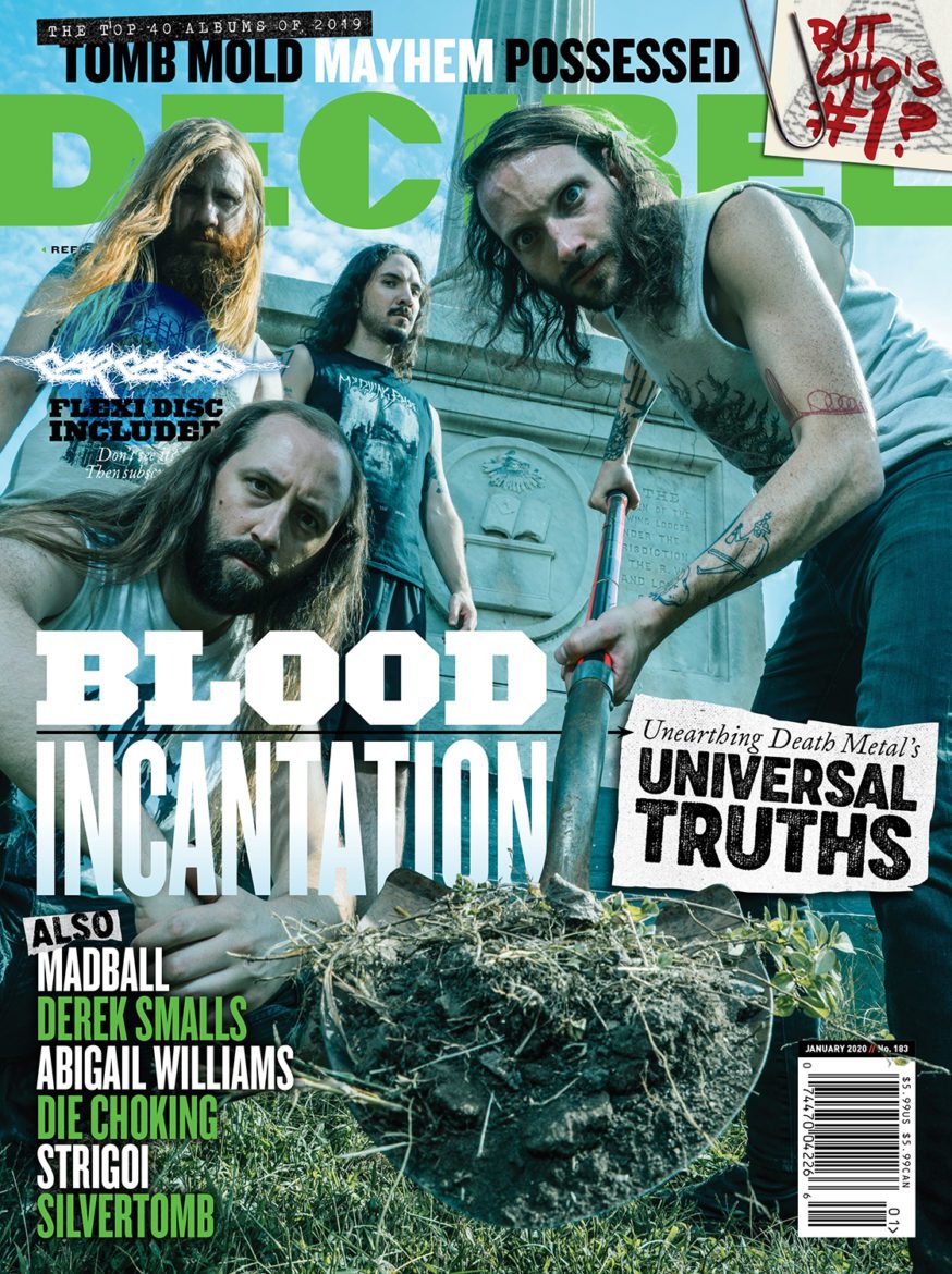 Blood Incantation Grace the January Decibel Cover! - Decibel Magazine