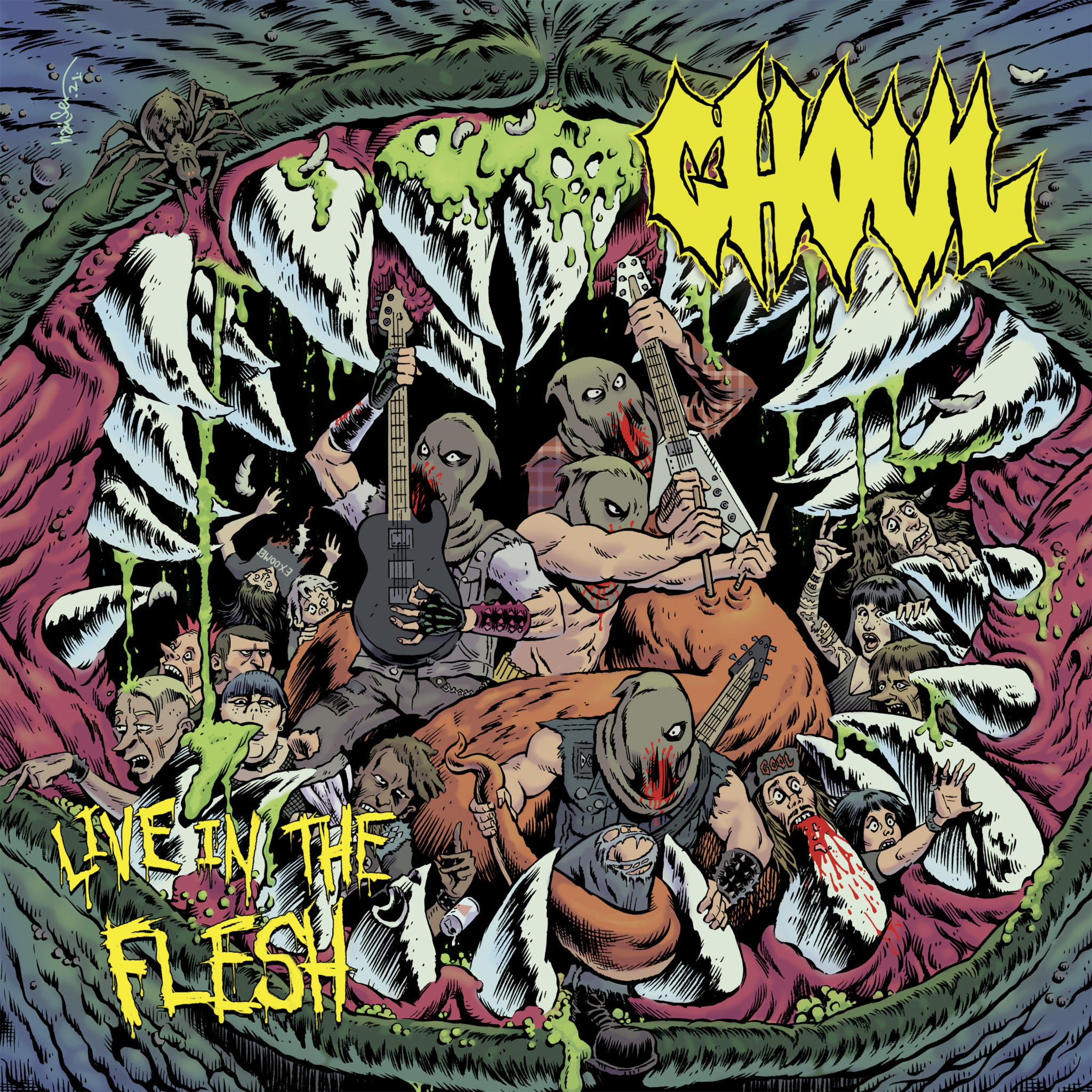 邦楽 GHOUL CARRYOUTFUCKING NOISEROOMRECORDS Track Premiere: Ghoul - 'Off With Their Heads' (Live) - Decibel
