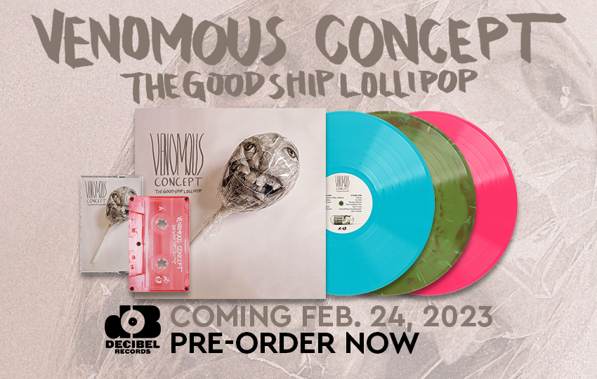 VENOMOUS CONCEPT (feat. Shane Embury & Kevin Sharp) Announces New