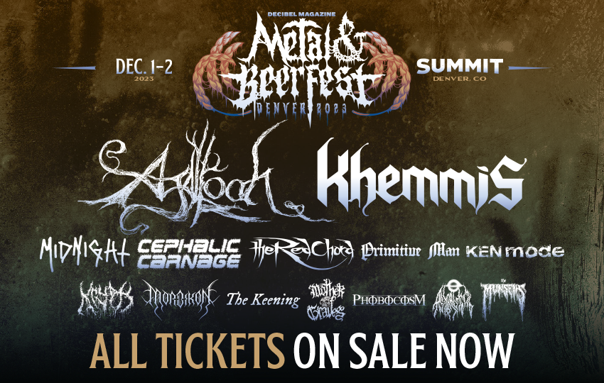 ON SALE NOW: All Decibel Magazine Metal & Beer Fest: Denver 2023 Ticket ...