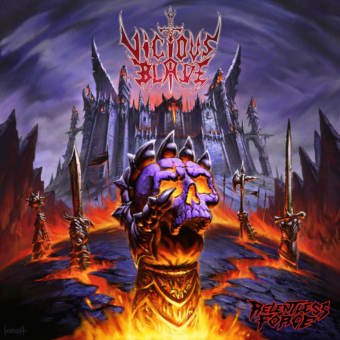 Full Album Stream: Vicious Blade – “Relentless Force”