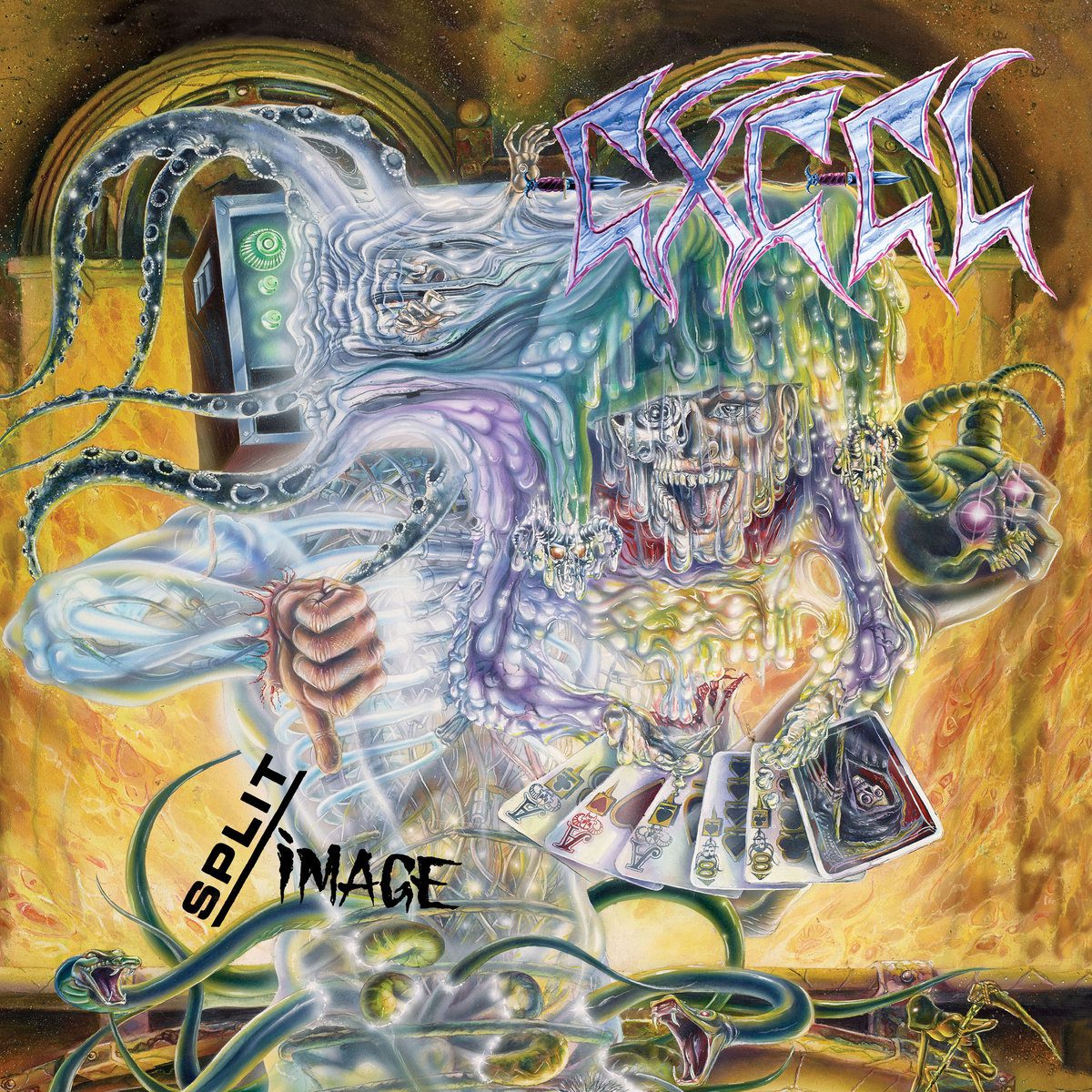 EXCEL SPLIT IMAGE 1stLP レコード シールド付き Excel - Split Image - Decibel Magazine